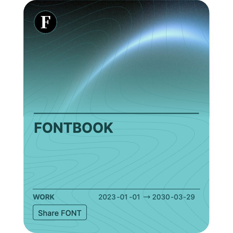 FONTBOOK