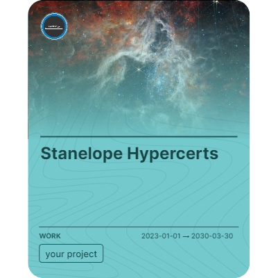 Stanelope Hypercerts