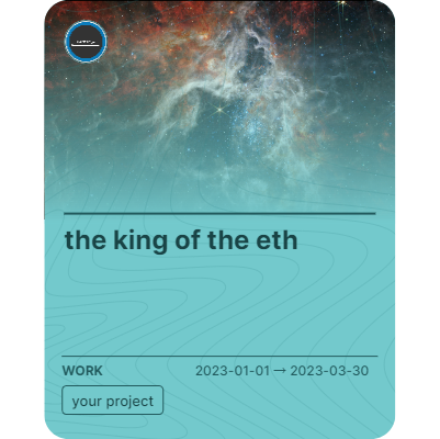 the king of the eth