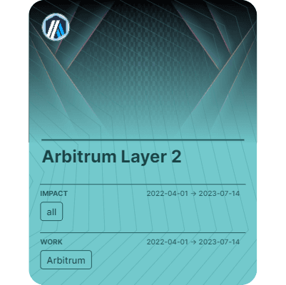 Arbitrum Layer 2