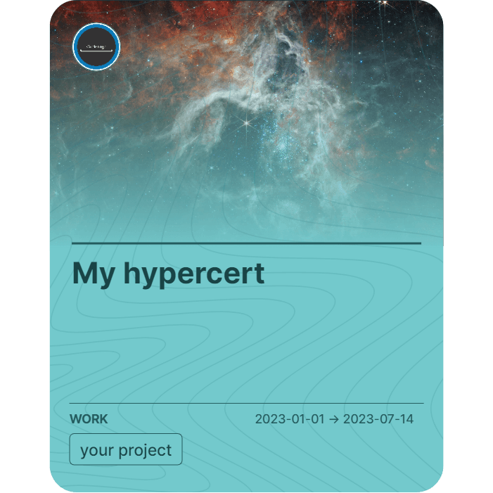 My hypercert