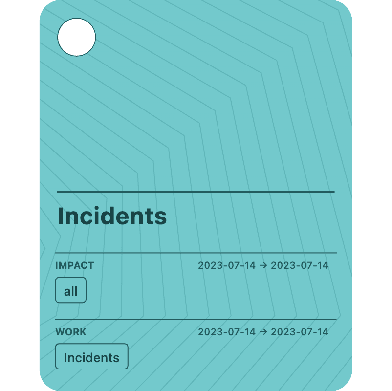 Incidents