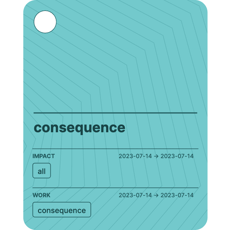 consequence