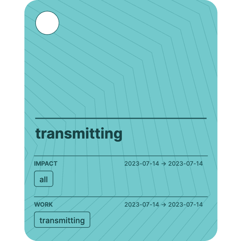 transmitting