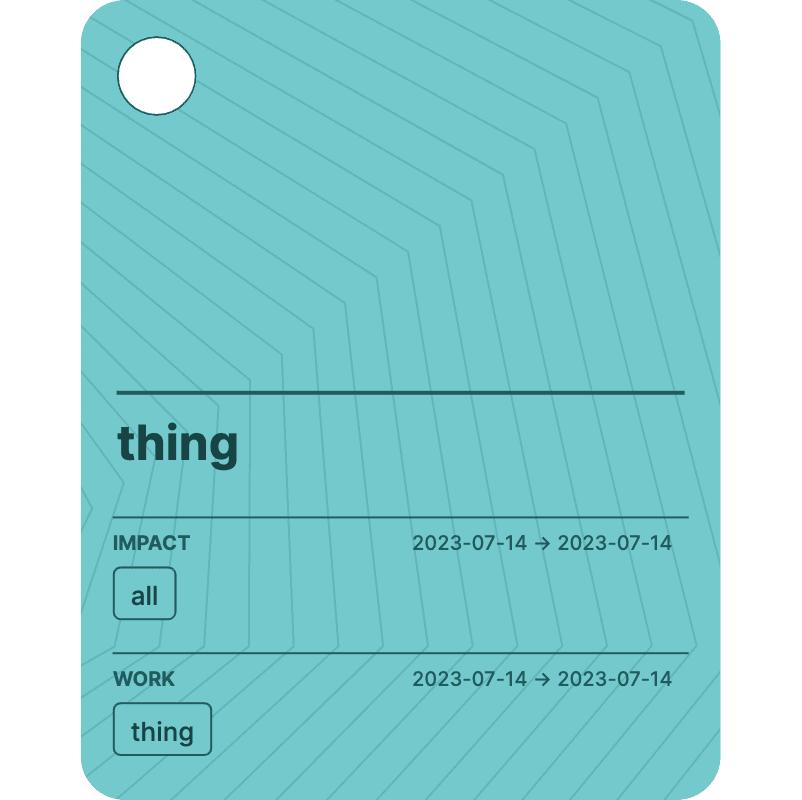 thing