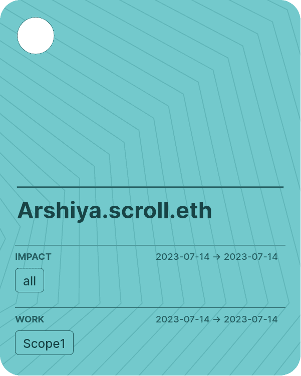 Arshiya.scroll.eth