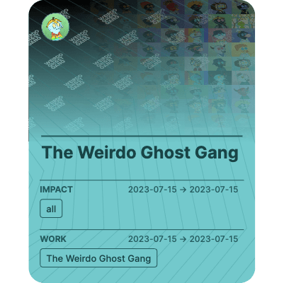 The Weirdo Ghost Gang