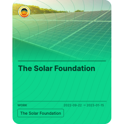 The Solar Foundation