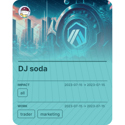 DJ soda