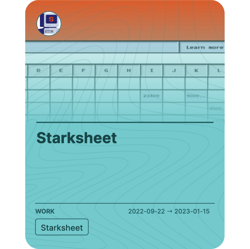 Starksheet