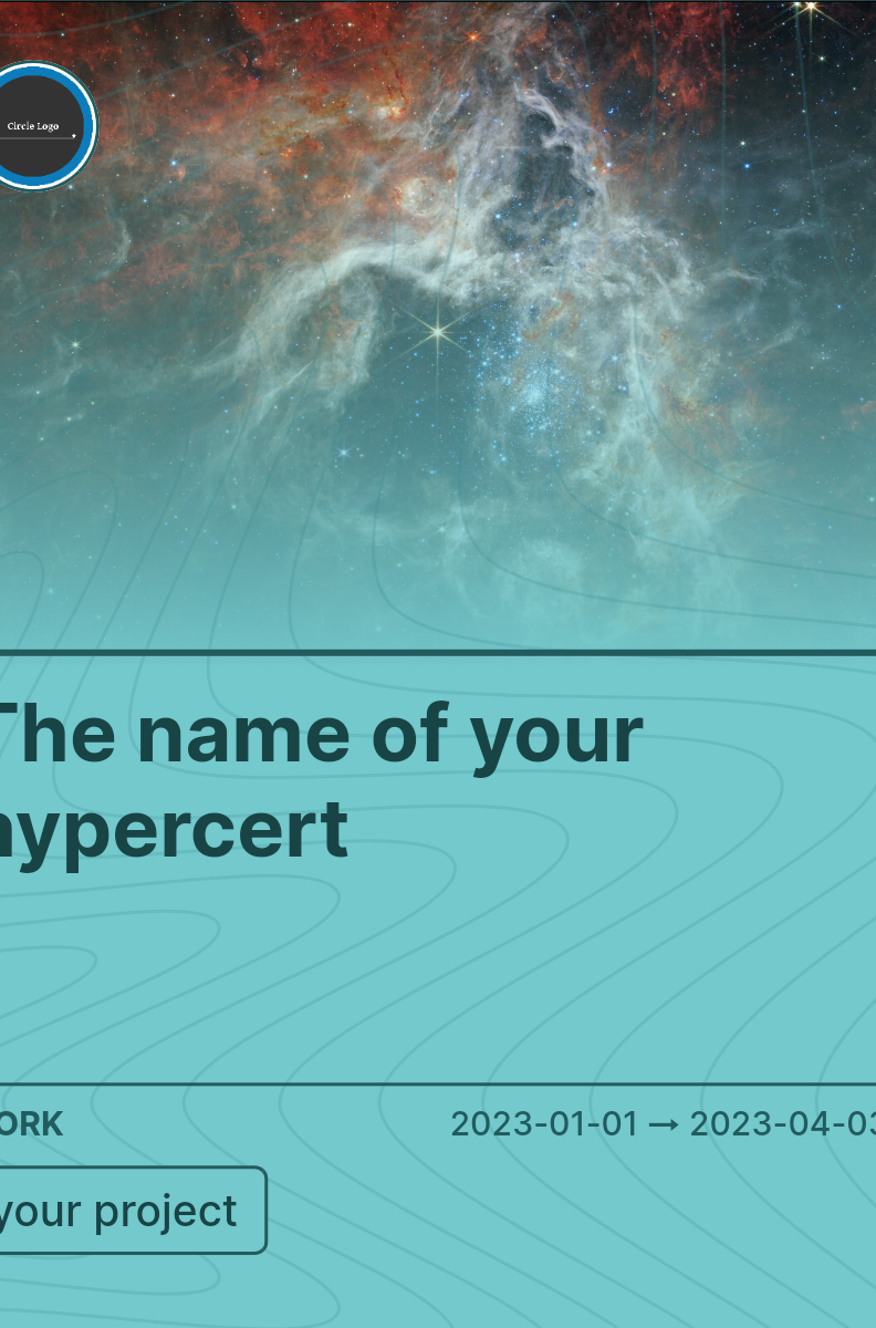 The name of your hypercert