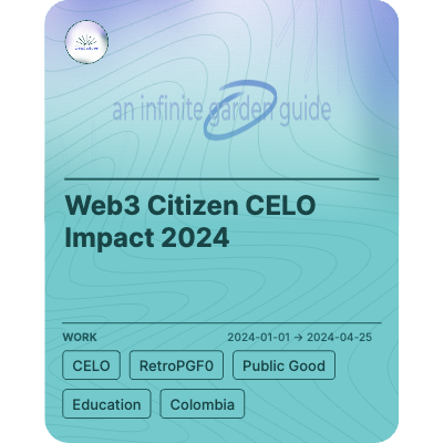 Web3 Citizen CELO Impact 2024