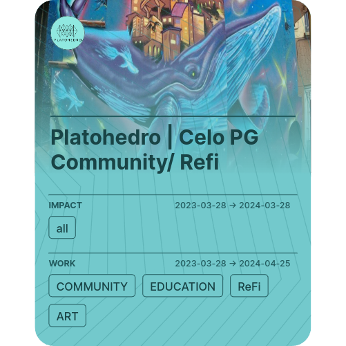 Platohedro | Celo PG Community/ Refi 