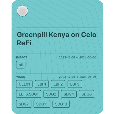 Greenpill Kenya on Celo ReFi